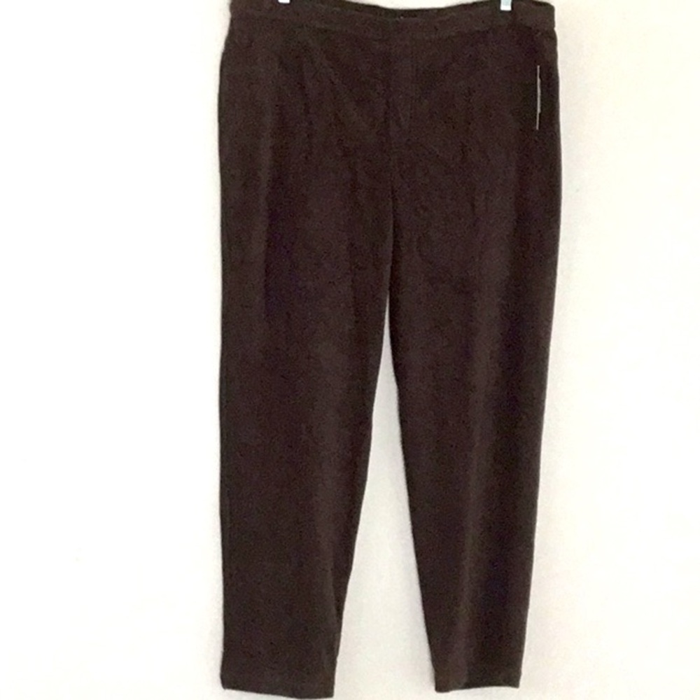 Dash Woman’s Plus Size Brown Pull on Cotton/Polyester Pants. Pockets. Y2K Casual